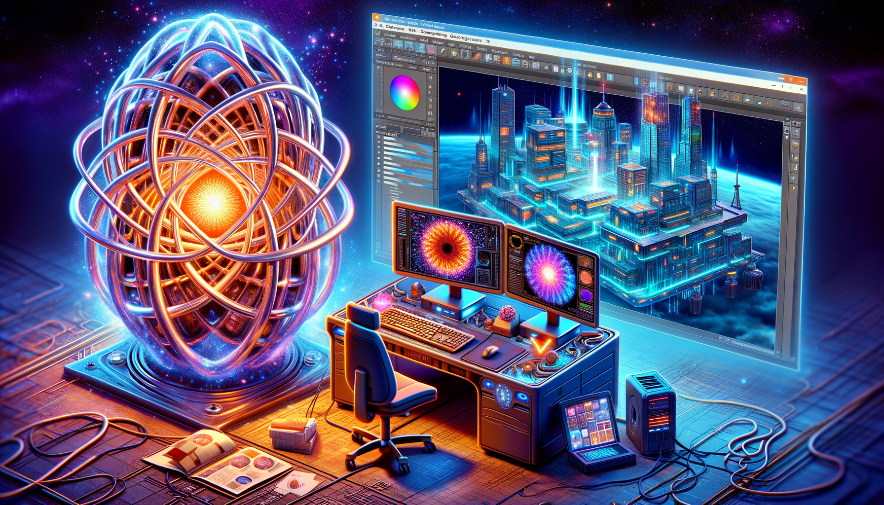 Quantum Computer Demo Exploring the Potential of Quantum Computing in Design and Simulation: