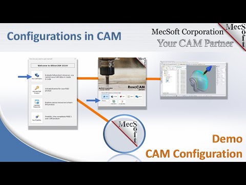 CAMJam #548: Run CAM Demo Configurations in RhinoCAM & VisualCADCAM