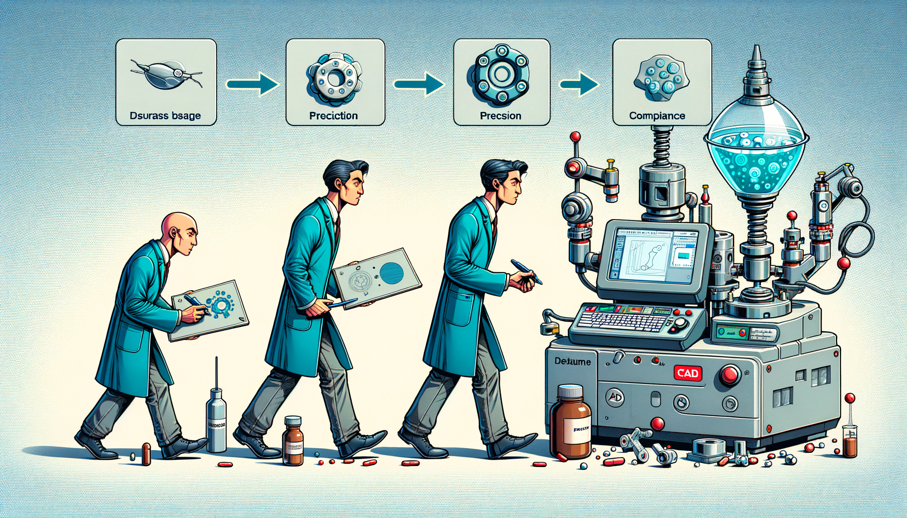 Design Software History: The Evolution of CAD in Pharmaceutical Equipment Design: Precision, Compliance, and Future Innovations