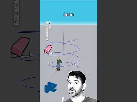SketchUp Helix Slide in Under 30 Seconds