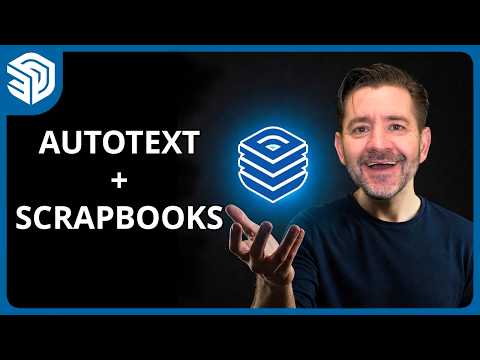 Autotext + Scrapbooks = LayOut Mastery