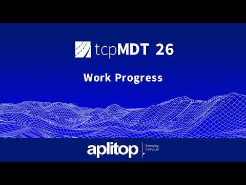 Work Progress | tcpMDT 26