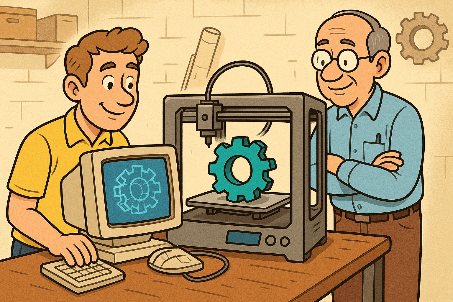 Design Software History: Emergence of Additive Manufacturing: The Role of Early CAD Tools in Transforming Design and Production Processes