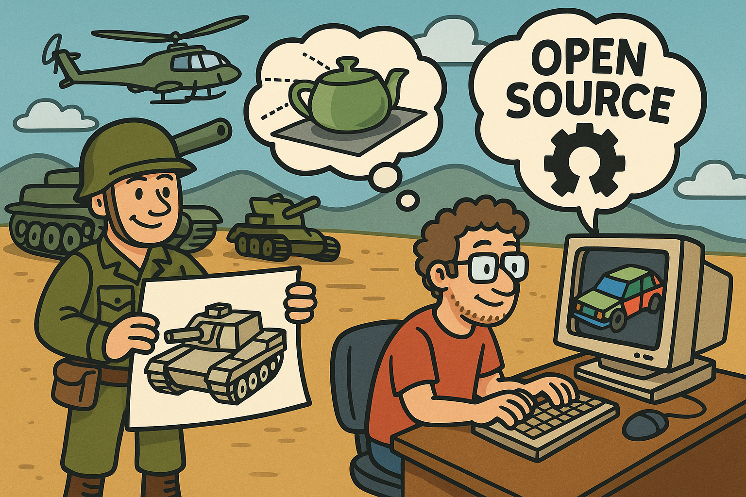 Design Software History: BRL-CAD: Military Roots to Open-Source CSG and Deterministic Ray-Tracing for Simulation