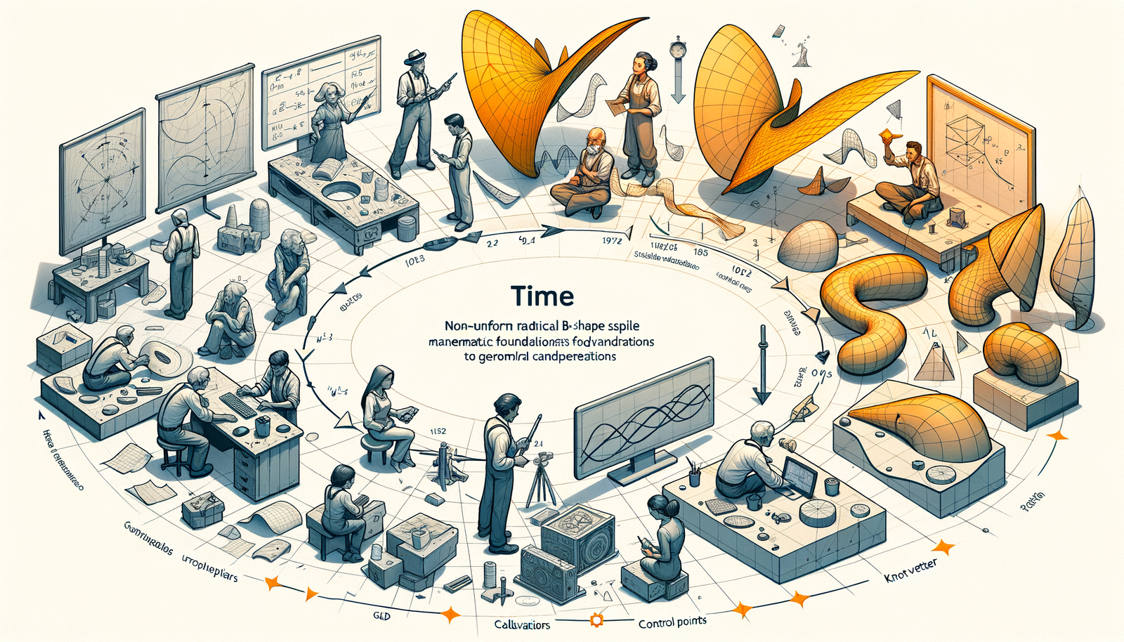 Design Software History: The Evolution of NURBS: Pioneers, Mathematical Foundations, and Future Trends