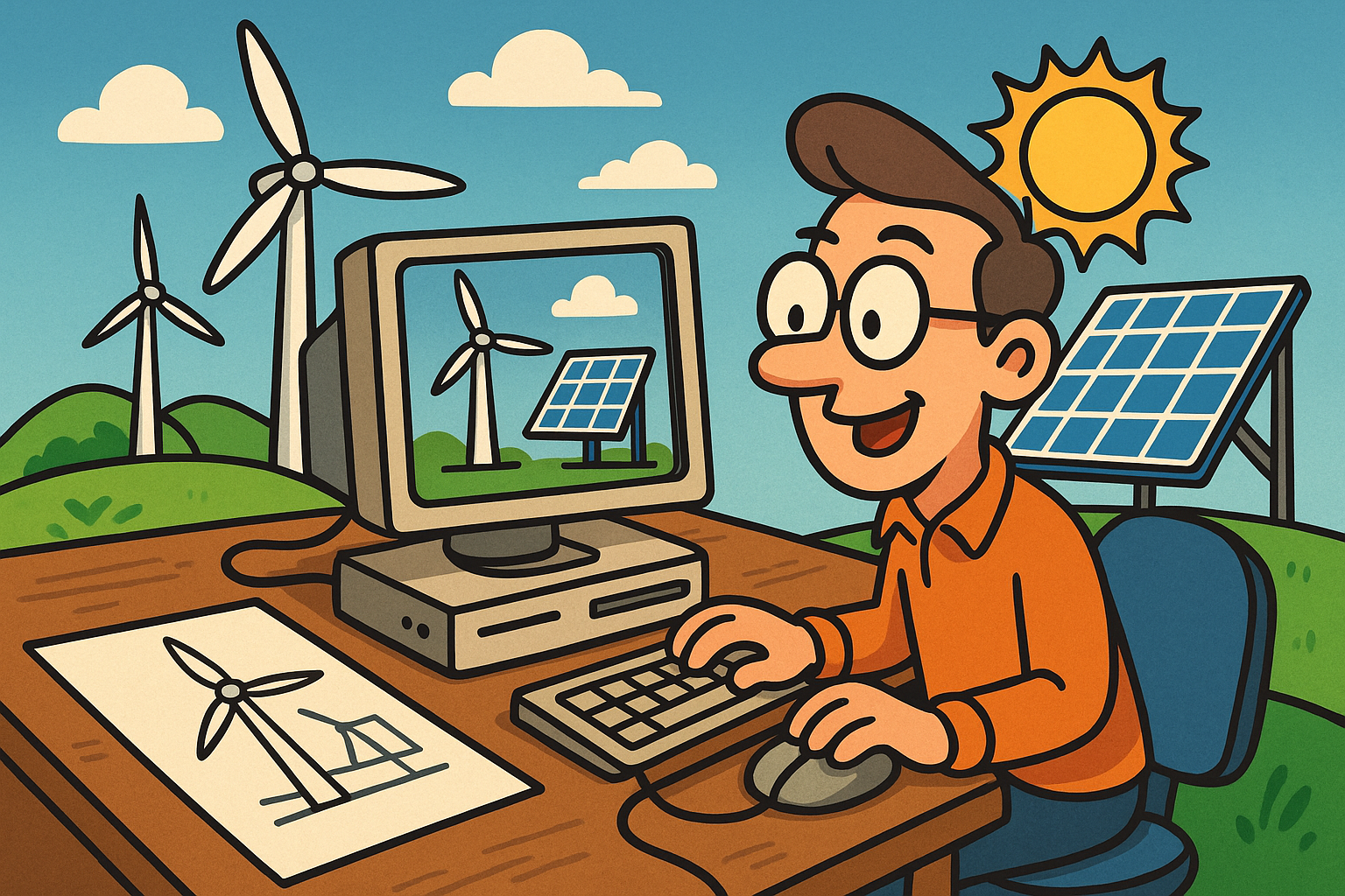 Design Software History: Early Innovations in Design Software: The Intersection of Renewable Energy and Computational Tools