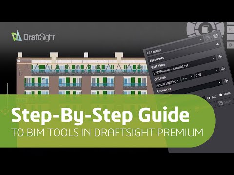 Step-By-Step Guide to BIM Tools in DraftSight Premium