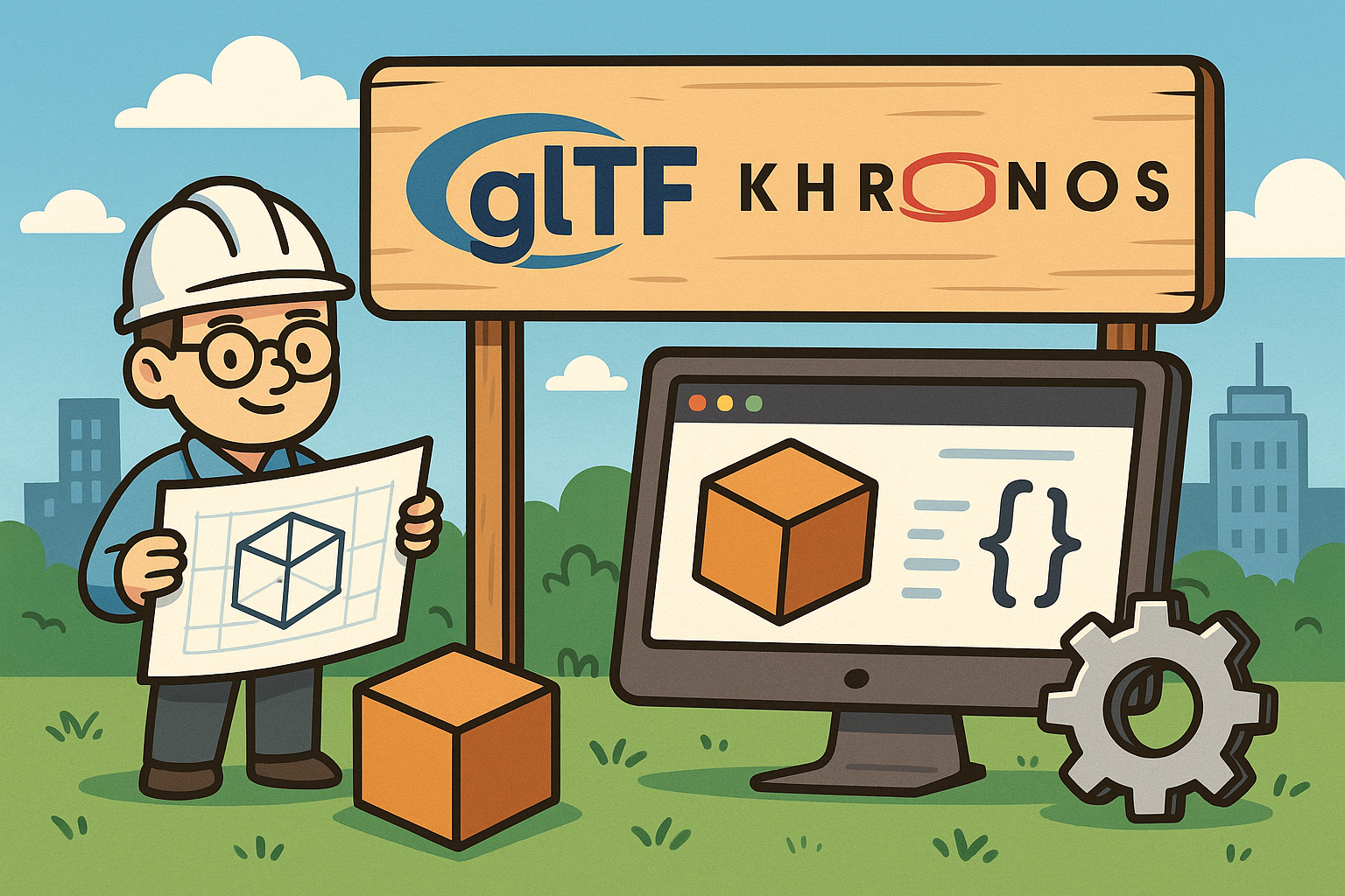 Design Software History: glTF and Khronos: Architecting a Runtime-Centric, Web-Native Format for Portable 3D