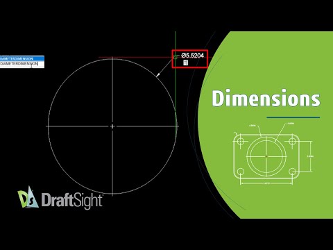 Create Diameter Dimension for a Circle with Dimension Text Override Using Command Window