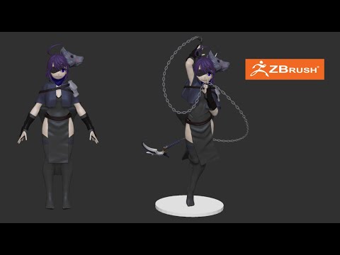 ZBrush 一から作るキャラクター造形- Maxon ZBrush Trainer- ZBrush 2025