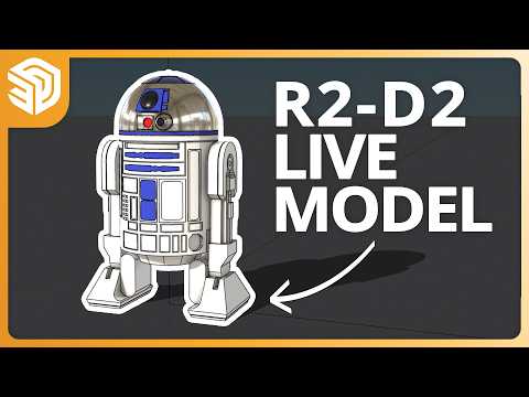 Modeling Star Wars’ R2-D2, Live!