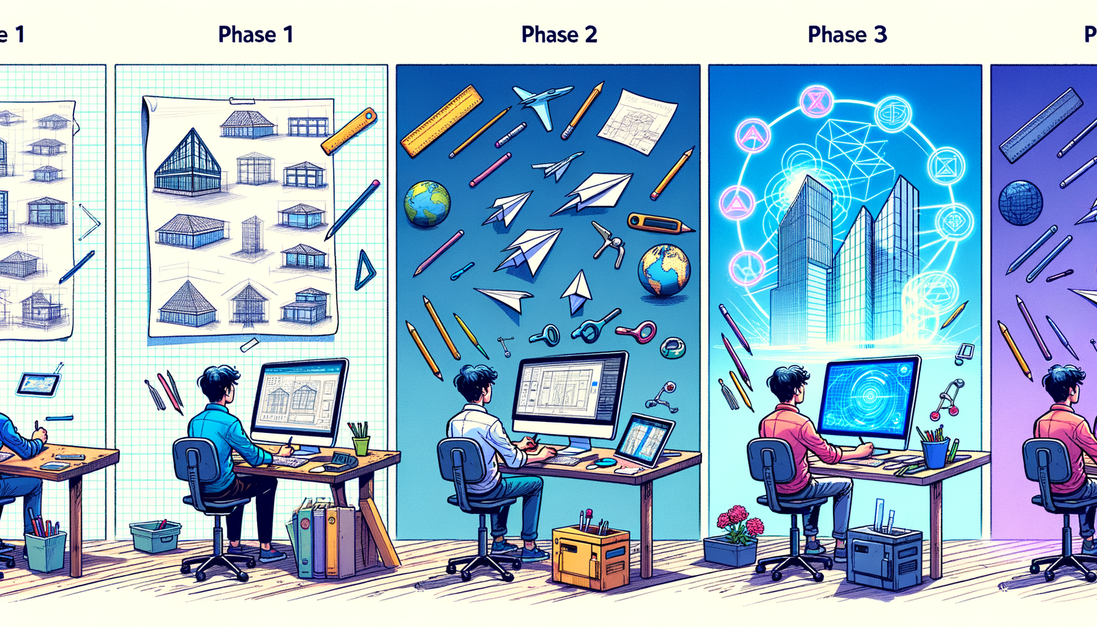 Design Software History: Evolution of Design Software in Smart Building Architecture: A Historical and Technological Perspective