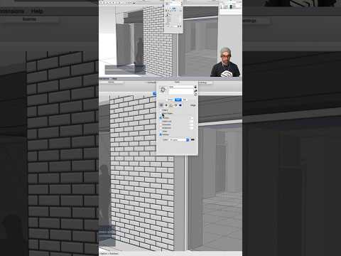 Brick to Tile, in Style! #sketchup