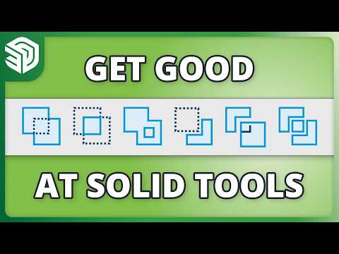 5 Intermediate Tips for SketchUp Solid Tools