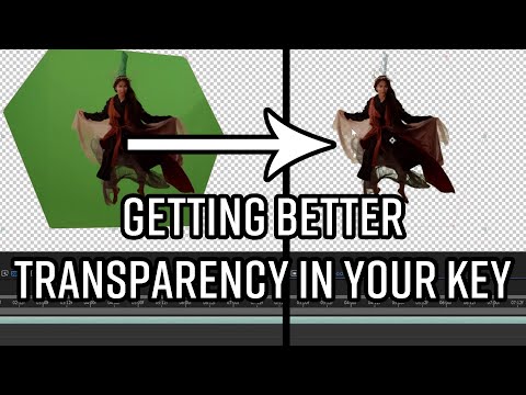 Getting better transparency in your chroma key with Primatte Keyer