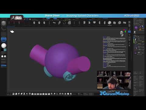 Stylized Character Sculpting with Shane Olson