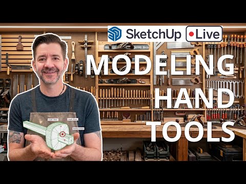 Modeling Woodworking Tools LIVE!