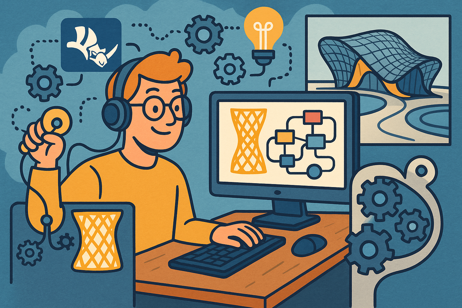 Harnessing Parametric Modeling in Rhino 7: Transforming Modern Design Workflows and Digital Innovation