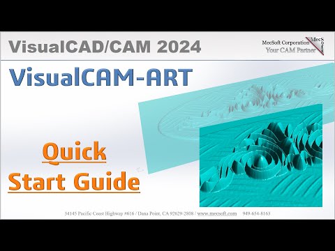 VisualCAD/CAM 2024 ART Module Quick Start