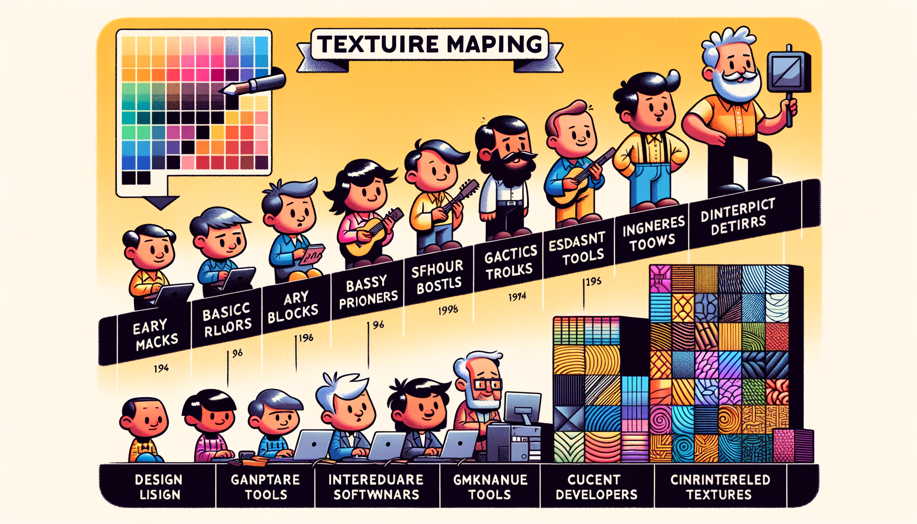 Design Software History: Pioneers and Progress: The Evolution of Texture Mapping in Design Software