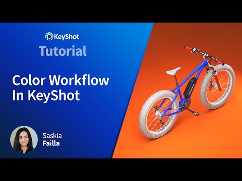 KeyShot Tutorial - Color Workflow in KeyShot