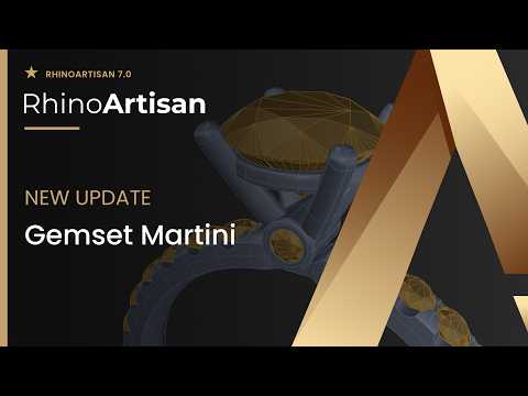 Gemset Martini RhinoArtisan 7.0 | RhinoArtisan
