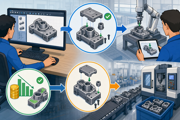 Assembly-Aware Design Software for Cost-Effective Manufacturing