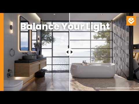 How to Balance Daylight & Artificial Light in Enscape