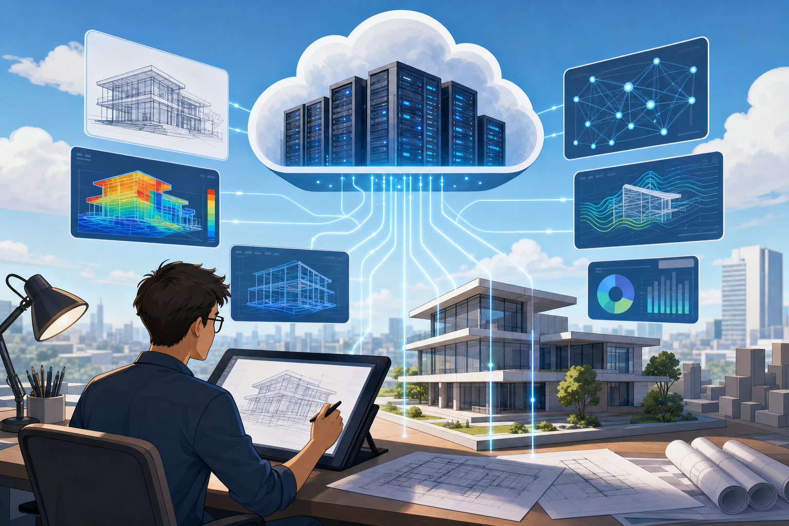 Cloud Computation as the Analytical Backbone of Architectural Design