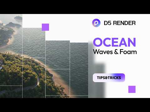 How to create a realistic dynamic ocean in 5 minutes: Animated waves a