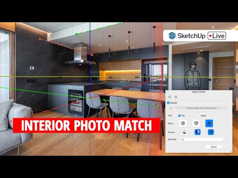 Photo to 3D Model in SketchUp LIVE