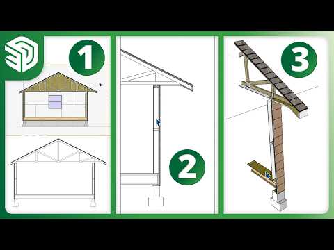 3 easy ways to generate details in SketchUp