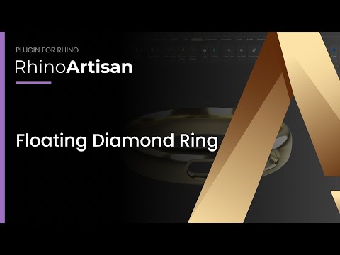 RhinoArtisan - Floating Diamond Ring - Design