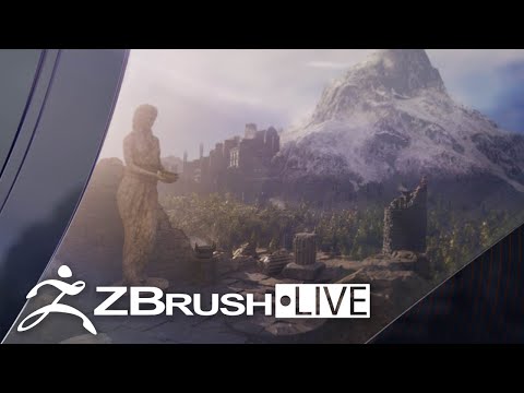 Building Worlds in ZBrush 2023 – Rodolfo Silva