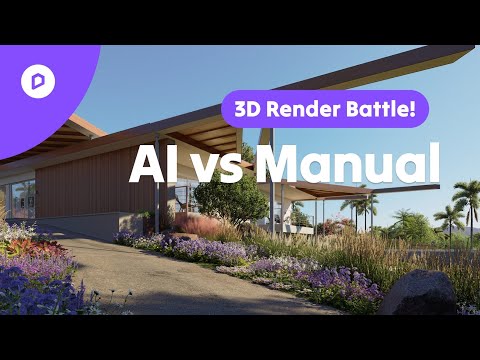 Ai Vs Rendering AI vs Manual Ultimate Battle for Rendering! How much time can be actua