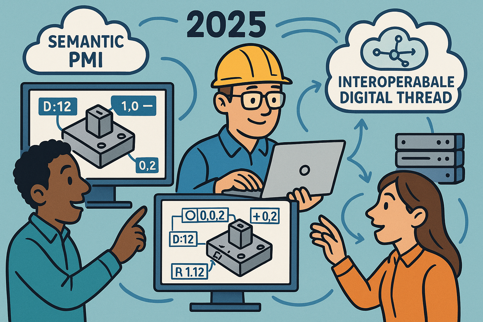 MBD 2025: Semantic PMI, Computable GD&T, and the Interoperable Digital Thread