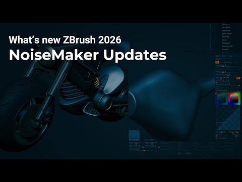 ZBrush 2026 - Surface Noise Updates