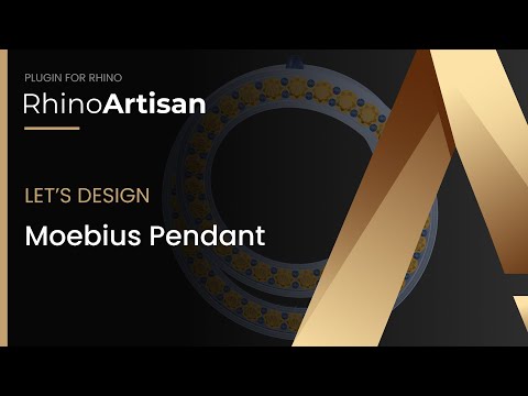 Tutorial: Moebius Pendant | RhinoArtisan