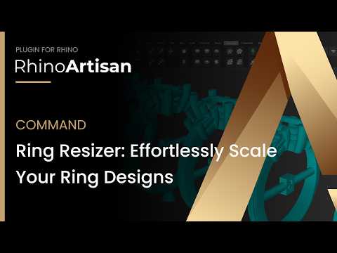 Tutorial: Effortless Ring Resizing & Multi-Size Export | RhinoArtisan
