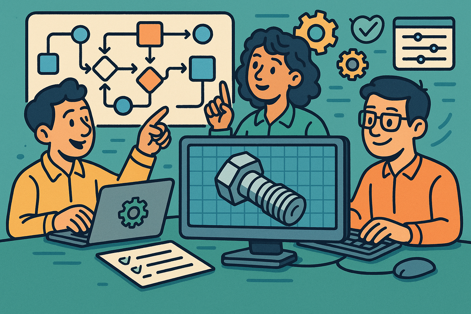 Low-Code CAD Automation: Visual Scripting, Headless Runtimes, and Desi