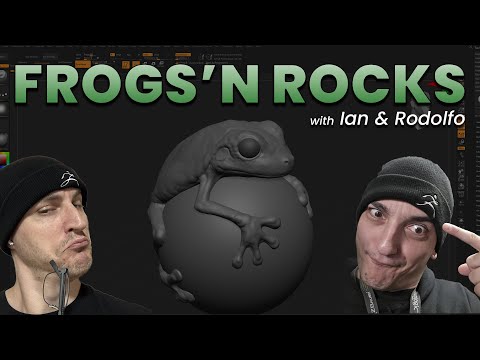Frogs n Rocks (ZBrush Summit Talk) - With Ian and Rodolfo