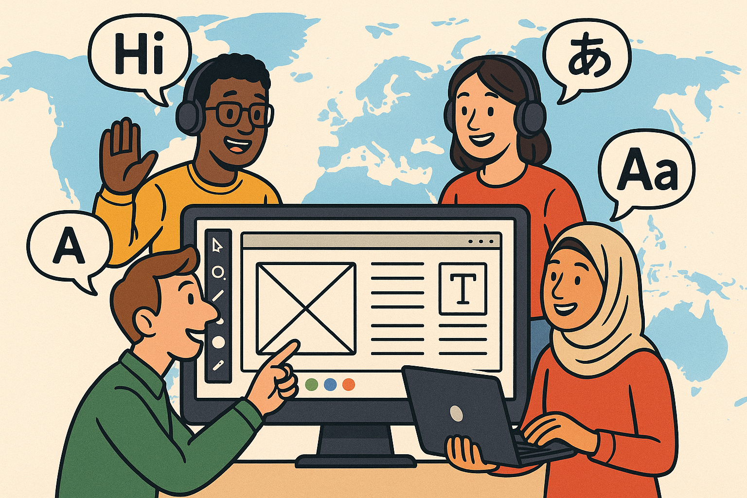 Enhancing Global Design Collaboration through Multi-Language Support in Software Platforms