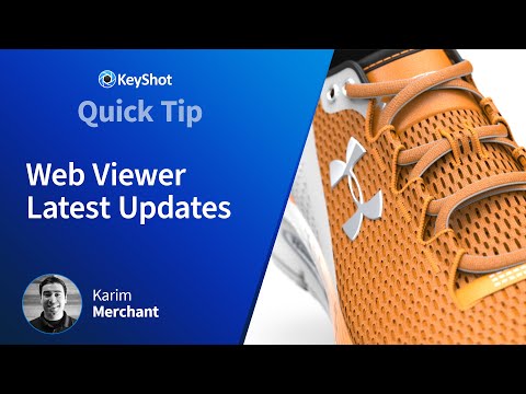 KeyShot Quick Tip - KeyShot Web Viewer Latest Updates