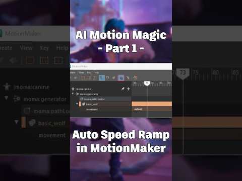 Motion Maker Minute: Adjusting your AI animation's speed #ai #3danimat