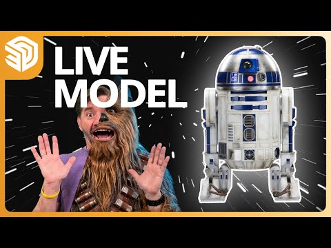 Modeling Star Wars’ R2-D2, Live!