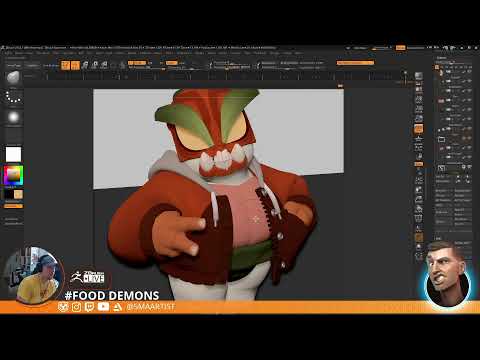 No Spare Time with SMAARTIST – Stephen Anderson – ZBrush 2023