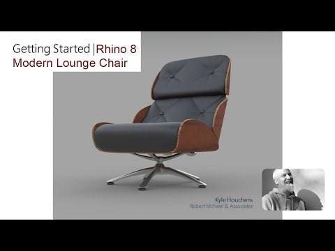 getting started Rhino 8 - Lounge Chair