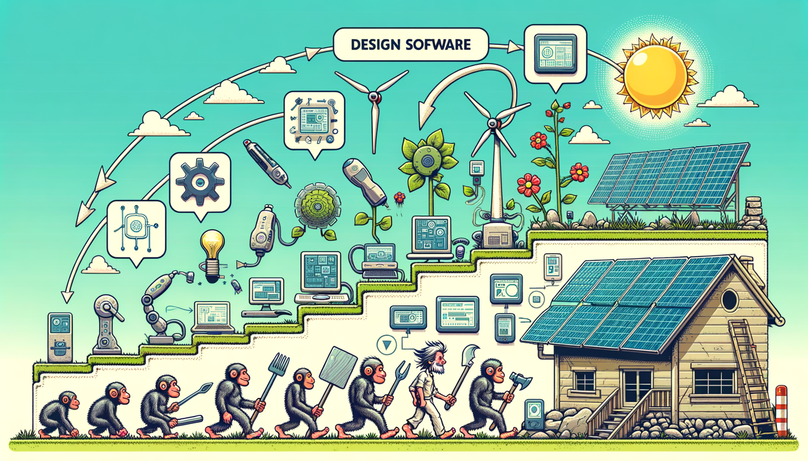 Design Software History: The Evolution of Design Software in Smart Renewable Energy Systems: A Historical Perspective on Technological Innovations and Their Impact on Sustainable Energy Solutions