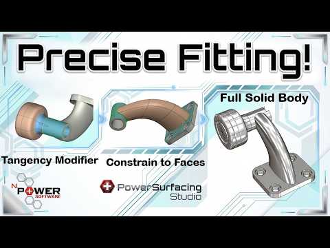 Using Constraints in Power Surfacing Studio | Blend SubD to Dimensioned Solid Model