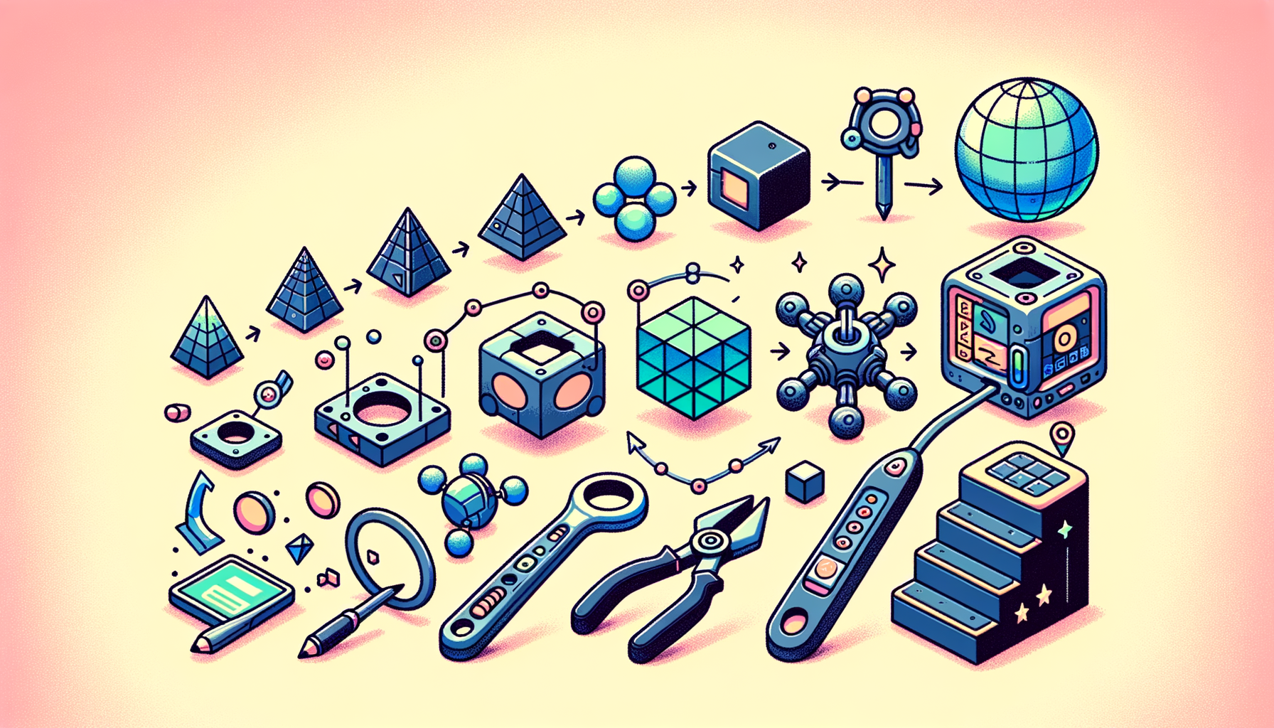 Design Software History: Evolution of Geometric Modeling in Design Sof